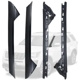 B0cjrdbx8n Ivonney Windshield Trim Molding A-pillar Fit For Ford Explorer 2011-2019 Window