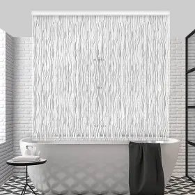 Jakooz 742901770254 Replacement Shower Curtain For Bathroom. Only Wave