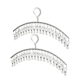 Bl-dr-31-1pt Jdyoomi 2 Pack Stainless Steel Laundry Drying Rack Windproof Clothes Hanger... Fast Ship