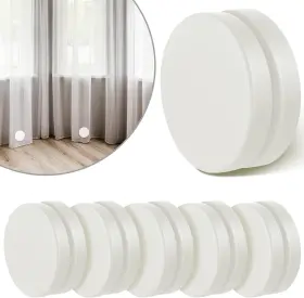 Jetec 711181070491 12 Pairs Outdoor Curtain Weights Waterproof Magnetic Drapery For H