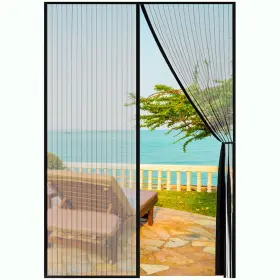 8220 Jia Xi 799849696474 Magnetic Screen Door - Fit For Size 34 X 82 Inch Itself 36