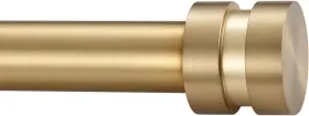16-120 Joodxoe Jd-041 Inch Long Adjustable Warm Gold Curtain Rods 1