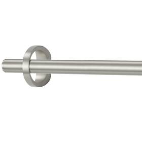 Joodxoe Jd-117 Modern Curtain Rods 1inch Diameter Decorative Single Window Rod Telescoping