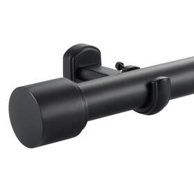 Joodxoe Jd-129 1 1/8 Inch Diameter Curtain Rods 144-240 Telescoping Large Single Window