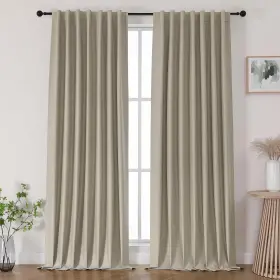 Joydeco 810168344577 Blackout Curtains 84 Inches Long - 100% Living Room Drape 2