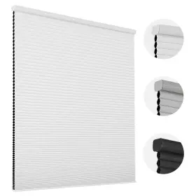 Sc0005-wt-25 Joydeco Cordless Cellular Shades Blackout Honeycomb Blinds For Indoor Window