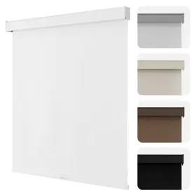 Sc0023-wh-28-75 Joydeco 100% Blackout Roller Shades Cordless Blinds For Windows Free-stop Sh