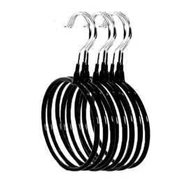 Joyindecor 489374472226 Belt/scarf Hangers For Closet - 8 Pcs Nonslip Space Saving Steel Tie Rings Ho