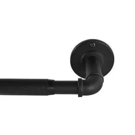 Clg-16fl-3345h Joyultra Industrial Curtain Rods For Windows 28 To 48 Inches Blackout Wrap 33-45 Inch