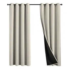 Jsfly 652768216560 100% Blackout Curtains 106 Inch Length For Bedroom Thick Noise Reduction The