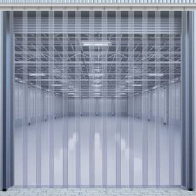 Juexica Km-220905-d 36 X 80 Inch Pvc Strip Door Curtain Kit Heavy Duty Waterproof Clear