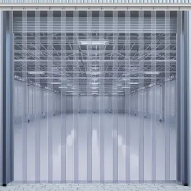 Km-220905-d Juexica 36 X 80 Inch Pvc Strip Door Curtain Kit Heavy Duty Waterproof Clear