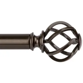 Tw-010300397-us-f1 Kamanina Bronze Curtain Rod 32 To 58 Inch 2.6-4.8ft 32-58