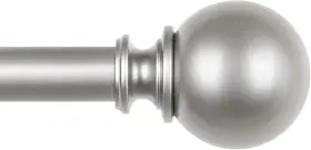 Tw-010300403-us-f1 Kamanina Curtain Rods 32 To 58 Inches 32-58 Inch Antique Silver