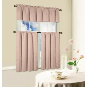 Kashi Home 815634074606 3 Piece Blackout Energy Efficient Rod Pocket Window