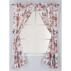 Rpb2okdbor Kashi Home 815634086937 Printed Canvas Bathroom Window Curtains 54 Inch X58 Akwzteznrnastd8mu7mbs