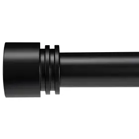 30170 Kaymowda Long Curtain Rods 120 To 170 Inches - Heavy Duty Adjustable 32 Inch -170 Black