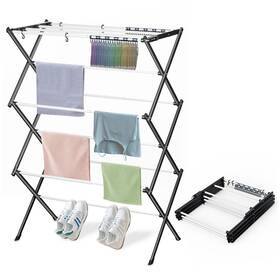 Keinggcopr Kg08 Foldable Drying Rack Clothing Clothes Collapsible Indoor Dryers