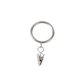 A58720012 Kenney 885631361993 Classic Clip Rings For Rods Up To 1inch Diameter Satin Nickel 7pack