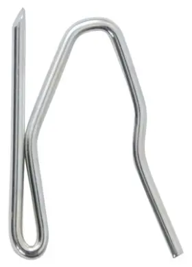 Kn1002np Kenney 15 Pack - Drapery Hook Pin-on Zinc 1.5 Inch 14-pk