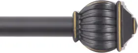 Kn71647 Kenney Beckett Soft Square End Standard 48-86 Inch Oil Rubbed Bronze