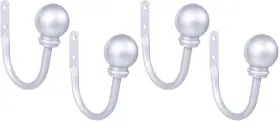 Kn74807v1 Kenney Chelsea Holdback One Size Brushed Nickel Pack Of 2
