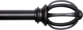 Kn75240 Kenney Fast Fit Easy Install Lilly Cage Oblong Openwork 36-66 Inch Black