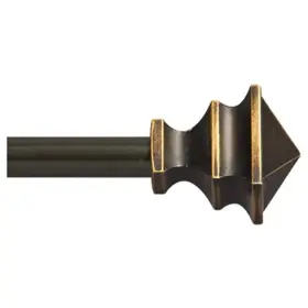 Kn55480 Kenney Mfg Co 209134 48-86 0.5 Inch Bronze Deco Rod