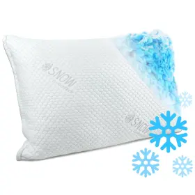 Kgaut 674519192701 Shredded Foam Pillow Standard Size - Cooling Memory Pillows That Stay Co