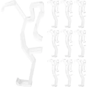 225611a4jw Kichvoe 20pcs Blinds And Valance Clips Wear-resistant Blind Plastic Cli