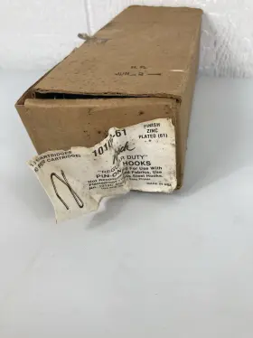 1010c-61 Kirsch Drapery Pin On Hooks 900 Plus Pieces Zinc Plated