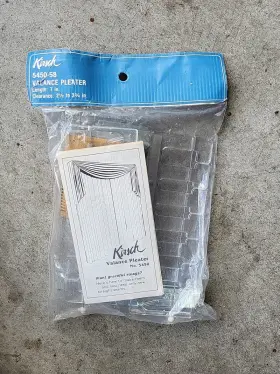 5450-58 Kirsch Vintage Valance Pleater 7 In . New Old Stock Never Opened