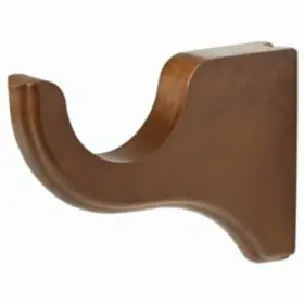 5503eg085 Kirsch Walnut Wood Trends Bracket 3 1/2 Inch Return For 2 Pole 1 Each