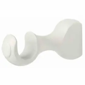5691g025 Kirsch Wood Trends Classics 4 1/2 Inch Return Center Bracket 1 3/8 Pole White