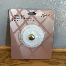 662156 Kirsch Scarfholder / Holdbacks One Pair Hardware Usa