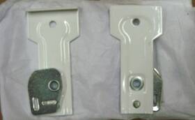 Kirsch 93138 Lot Of 20 Pairs Drapery Bracket White