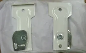 93138 Kirsch Lot Of 20 Pairs Drapery Bracket White