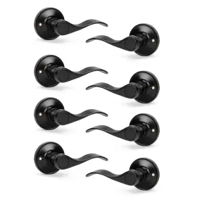 B0dj8ld7tl Knobonly 4 Pack Single Side Closet Door Handles Non-turning Right And Left