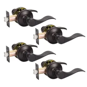 B0c53n6t39 Knobwell 4 Pack Oil Rubbed Bronze Finish Keyless Interior Door Handle Classic