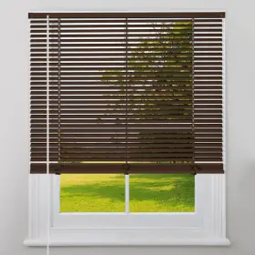 Qzmg-wzspvcby-32z Kokorona Cordless Mini Blinds Horizontal Venetian Vinyl Window Shades