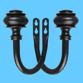 Kowibcl 729086723473 Curtain Holdbacks 2pcs Tiebacks Wall Mounted With Screws Decorative