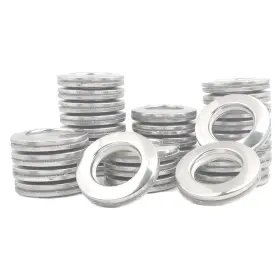 Kuasting 770561119984 Curtain Grommets Surface 28 Pcs Stainless Steel Metal Eyelet Rings Inner