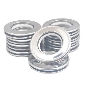 Kuasting 771077852761 Curtain Grommets Surface Stainless Steel 10 Pack Metal Eyelet 1.65 Inch