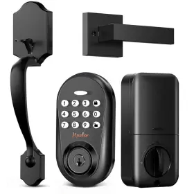B0f8qfkyk9 Kuelor Keyless Entry Door Lock Keypad Smart Deadbolt For Front Electronic