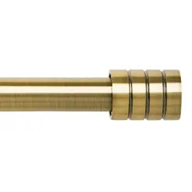 Laigenganzi 797427545404 Antique Brass Curtain Rods For Windows 30 To 80 Inch 3/4 Rod Set