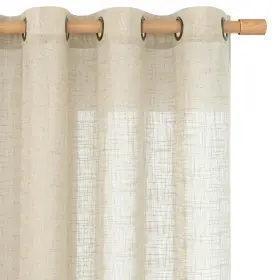 Laddlinen5295 Lamit Linen Sheer Curtains 95 Inch For Living Room Soft Thick Light Filter
