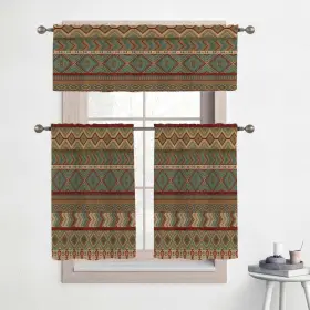 Laural Home 840254402874 Country Mood Sage 36 Inch Kitchen Curtain Valance