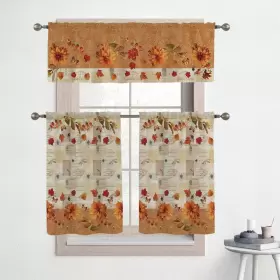 Laural Home 840254402881 Fall In Love 36 Inch Kitchen Curtain Valance And