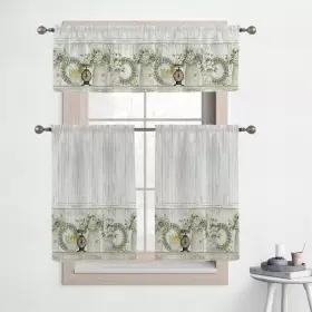 Laural Home 840254402904 French Pears 36 Inch Kitchen Curtain Valance And
