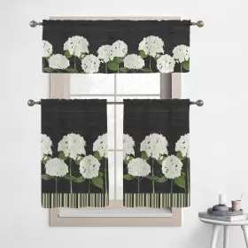 Laural Home 840254403031 Simple Beauty 36 Inch Kitchen Curtain Valance And